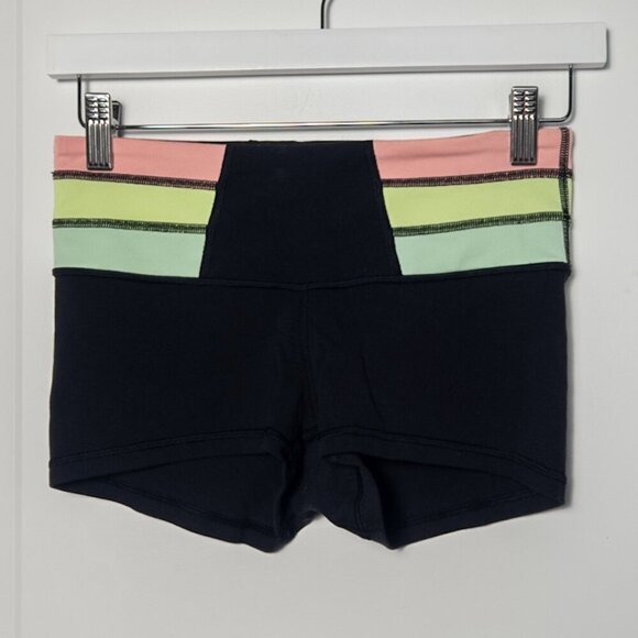 Lululemon Boogie Short 2"" - 4 Black / Quilt Spring13 - Picture 6 of 10